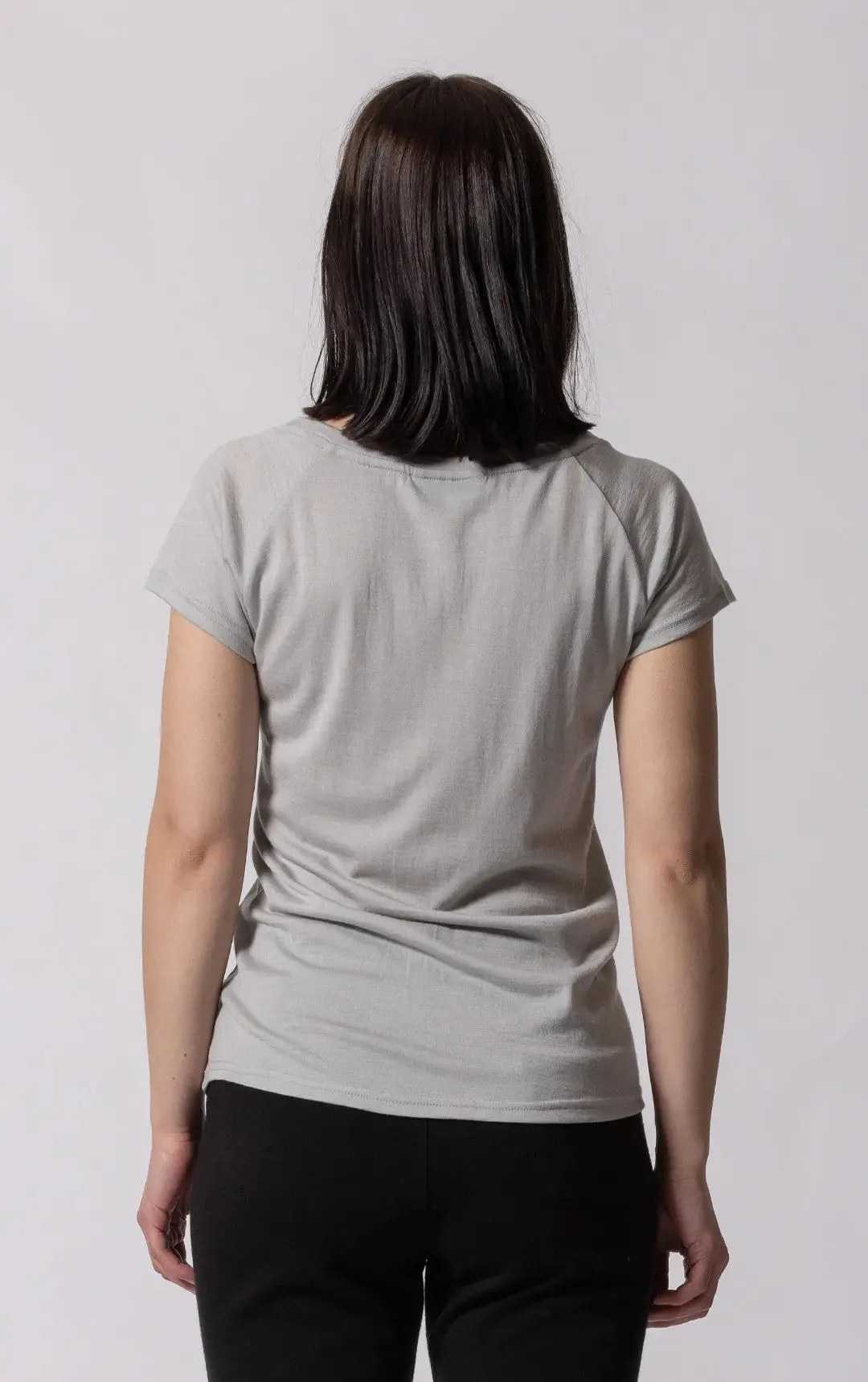 180GSM MERINO CAP SLEEVE TEE