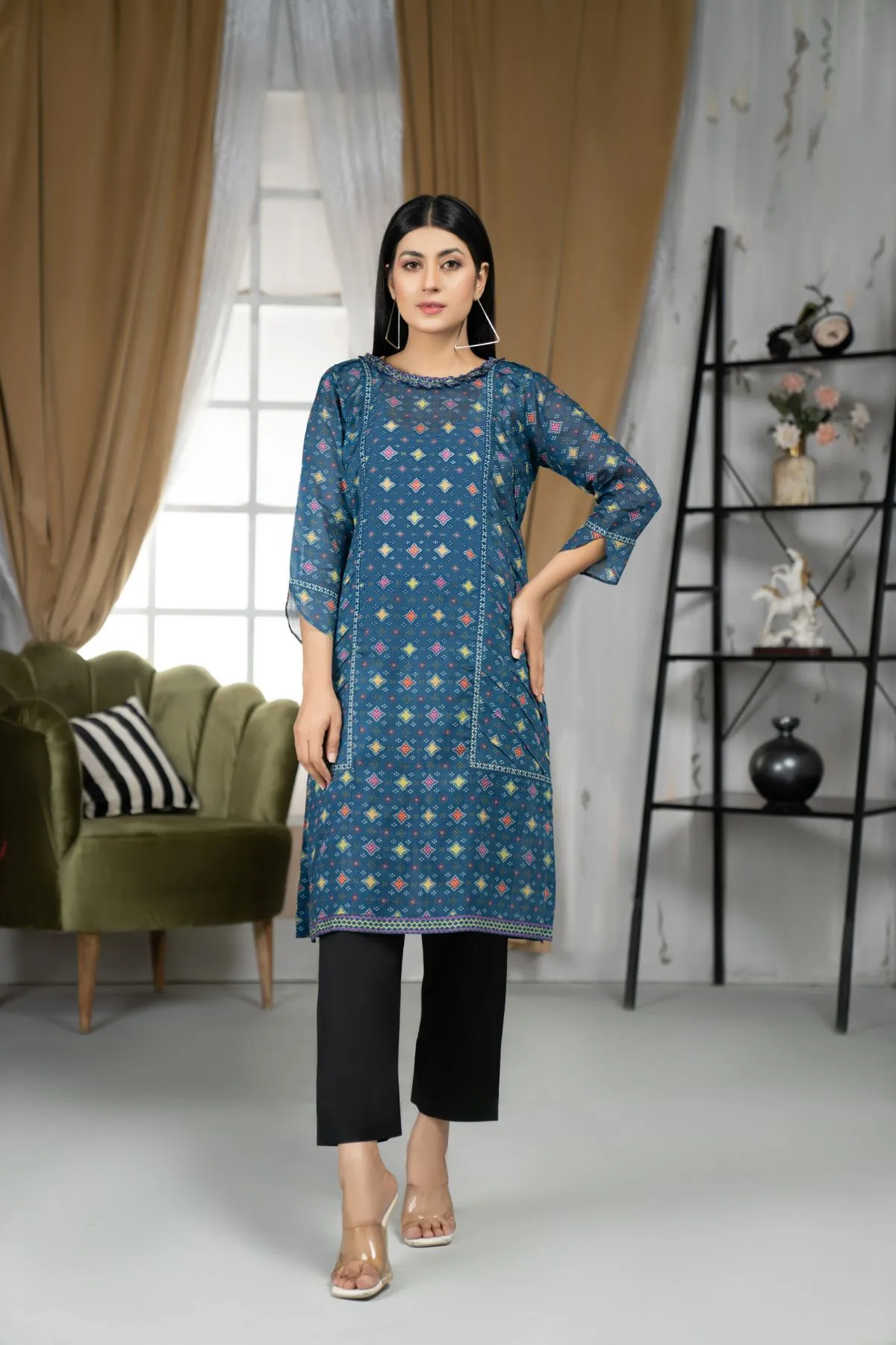 1PC Sapna Digital Shirt - 82