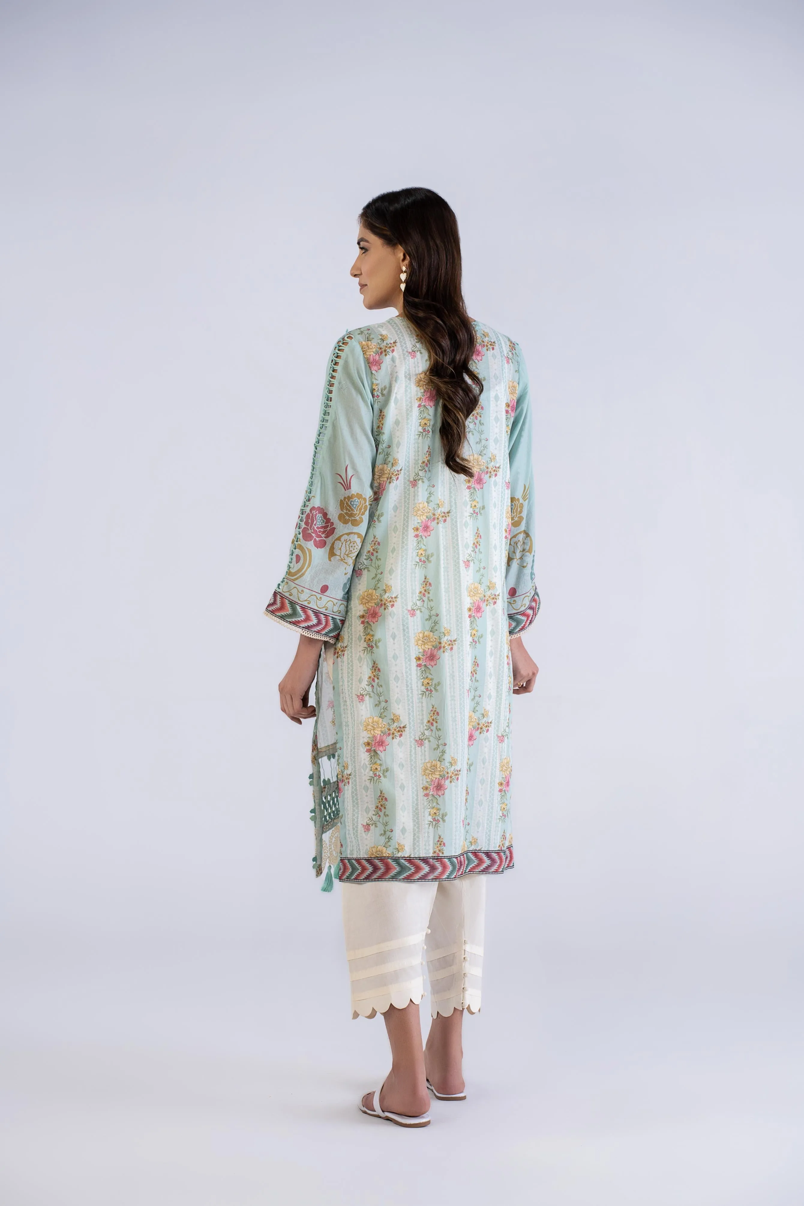 2PC Embroidered Suit - Classic 549