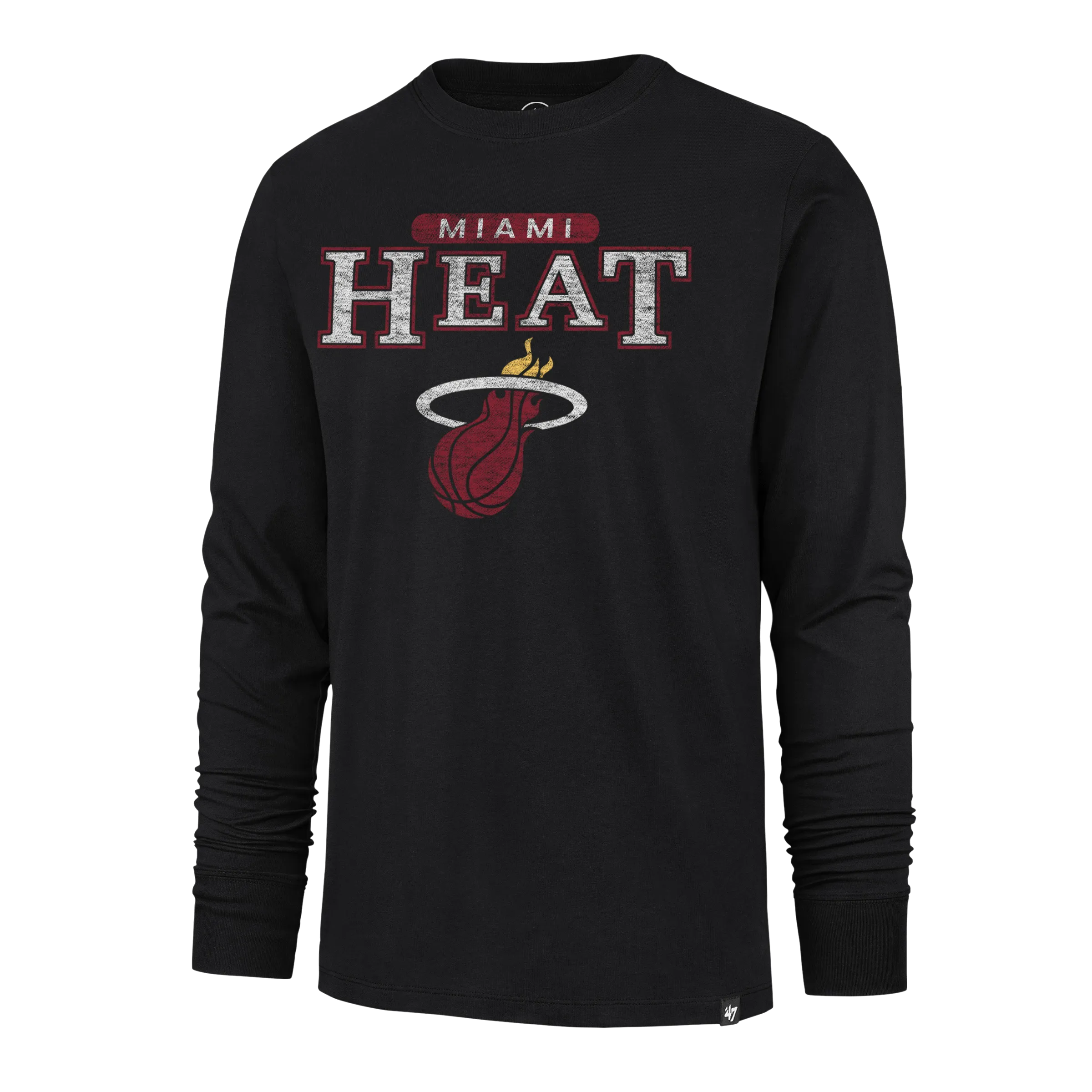 '47 Brand Miami HEAT Linear Long Sleeve Tee