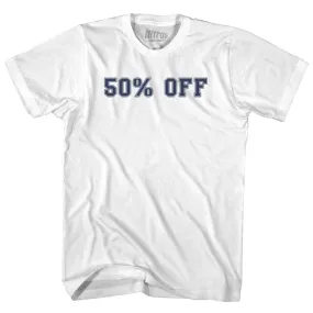 50% OFF Womens Cotton Junior Cut T-Shirt