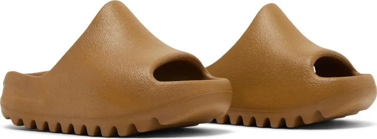 Adidas Yeezy Slide Kids 'Ochre' Sandals, Brown