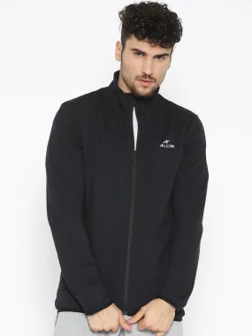 Alcis Men Black Solid Sporty Jacket