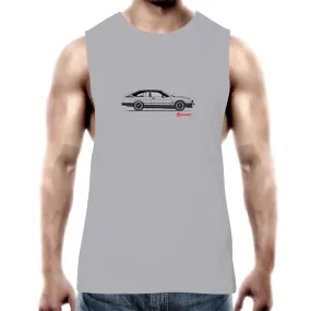 Alfa GTV6 Side Mens Barnard Tank Top Tee