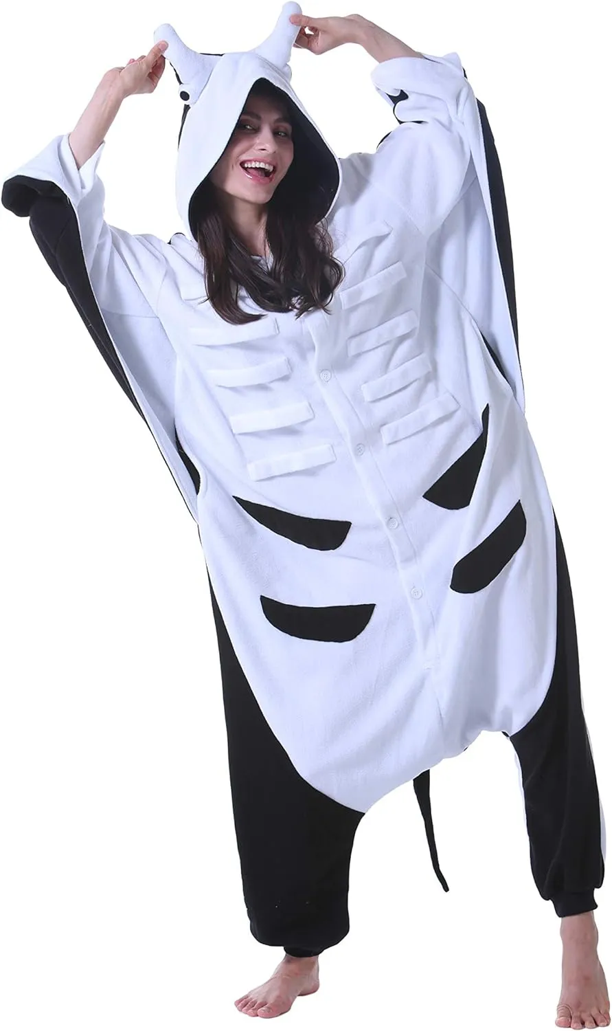 Animal Funny Halloween Costume Christmas One Piece Pajamas Sleepwear for Women Men