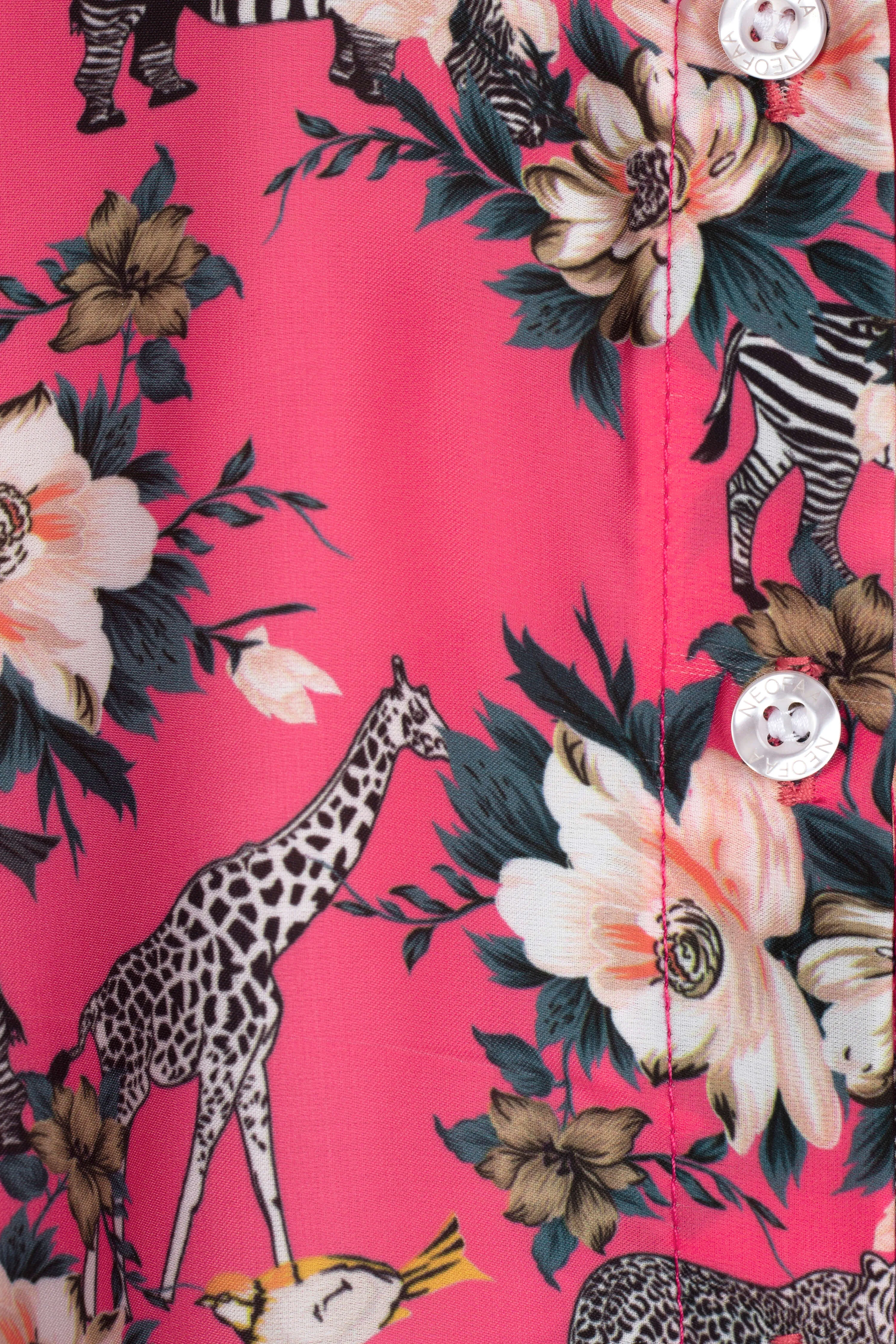 Animal Kingdom Floral Shirt For Women