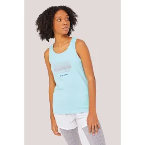 Aqua Printed Tanktop