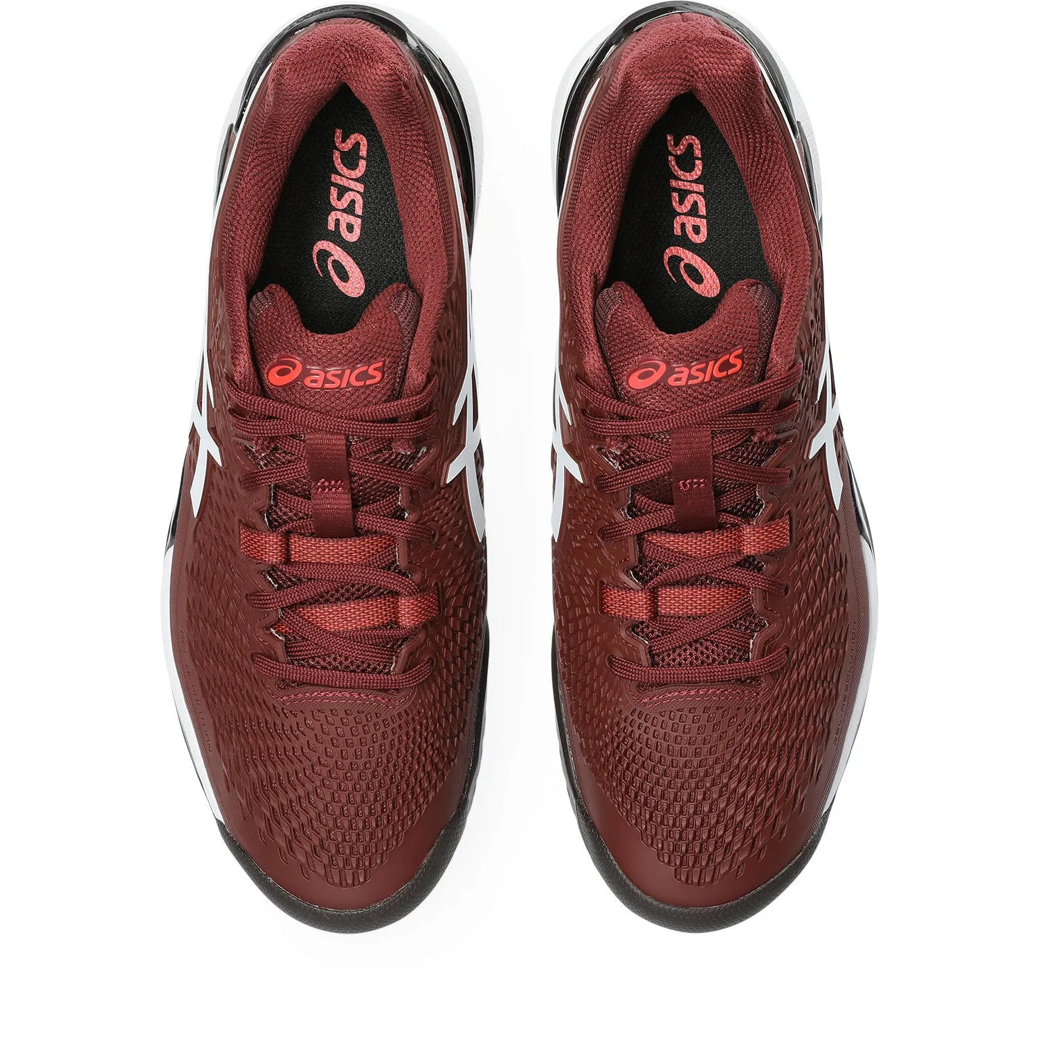 Asics Gel Resolution 9 Men tennis shoes 330.600 Antique Red/White