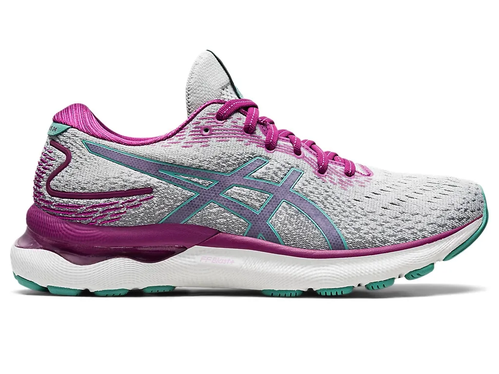 ASICS Women's GEL-NIMBUS 24 (Polar Shade/Sage)