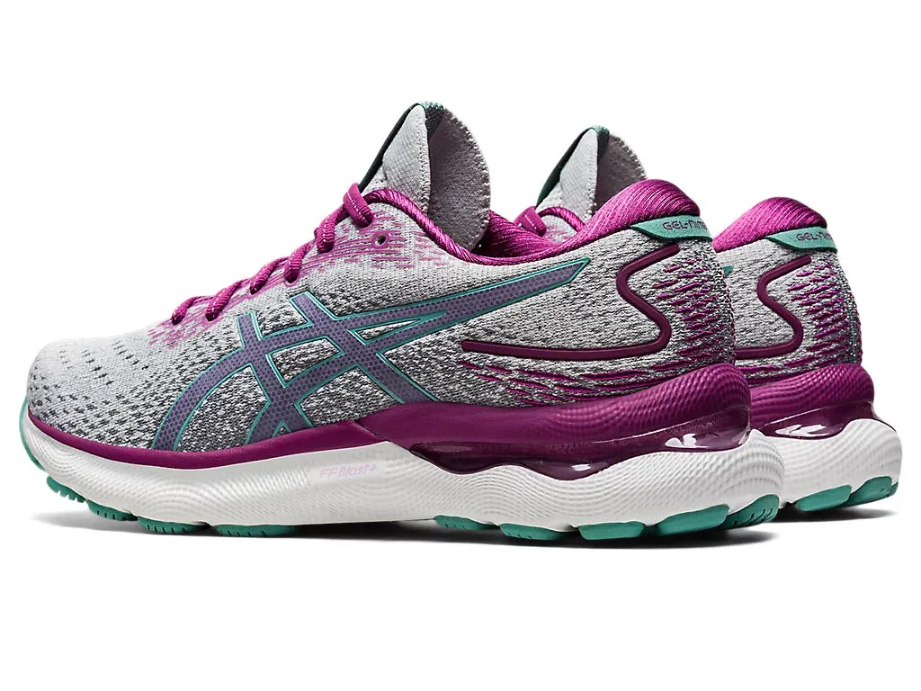 ASICS Women's GEL-NIMBUS 24 (Polar Shade/Sage)