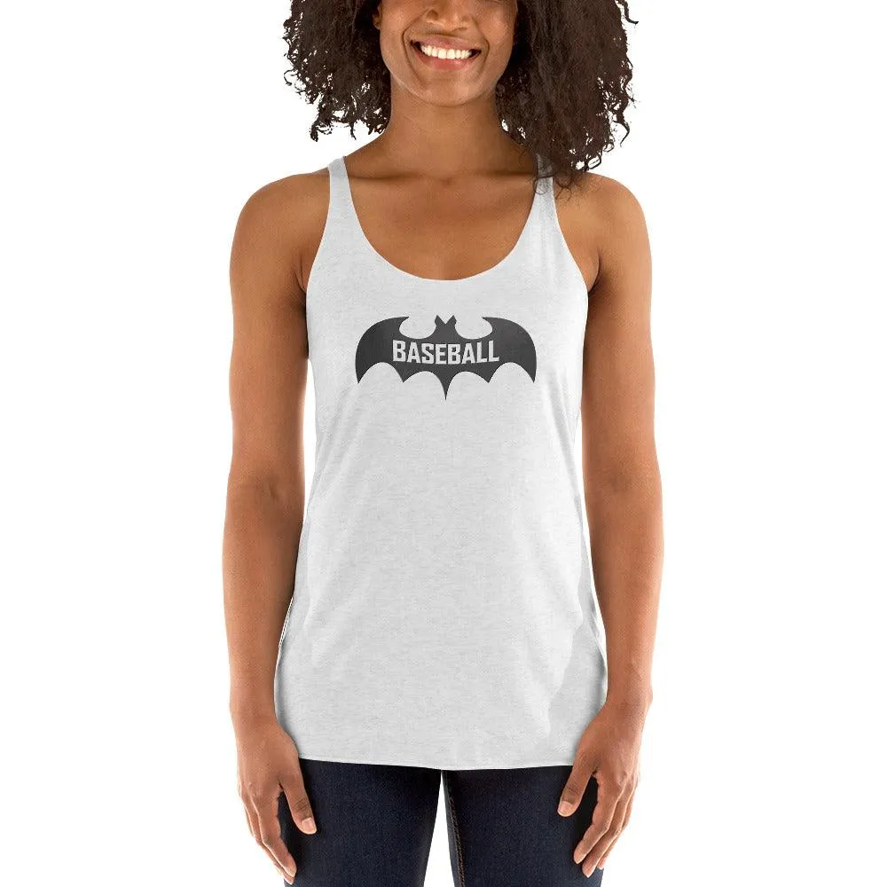 Baseball Bat Women's Racerback Tank