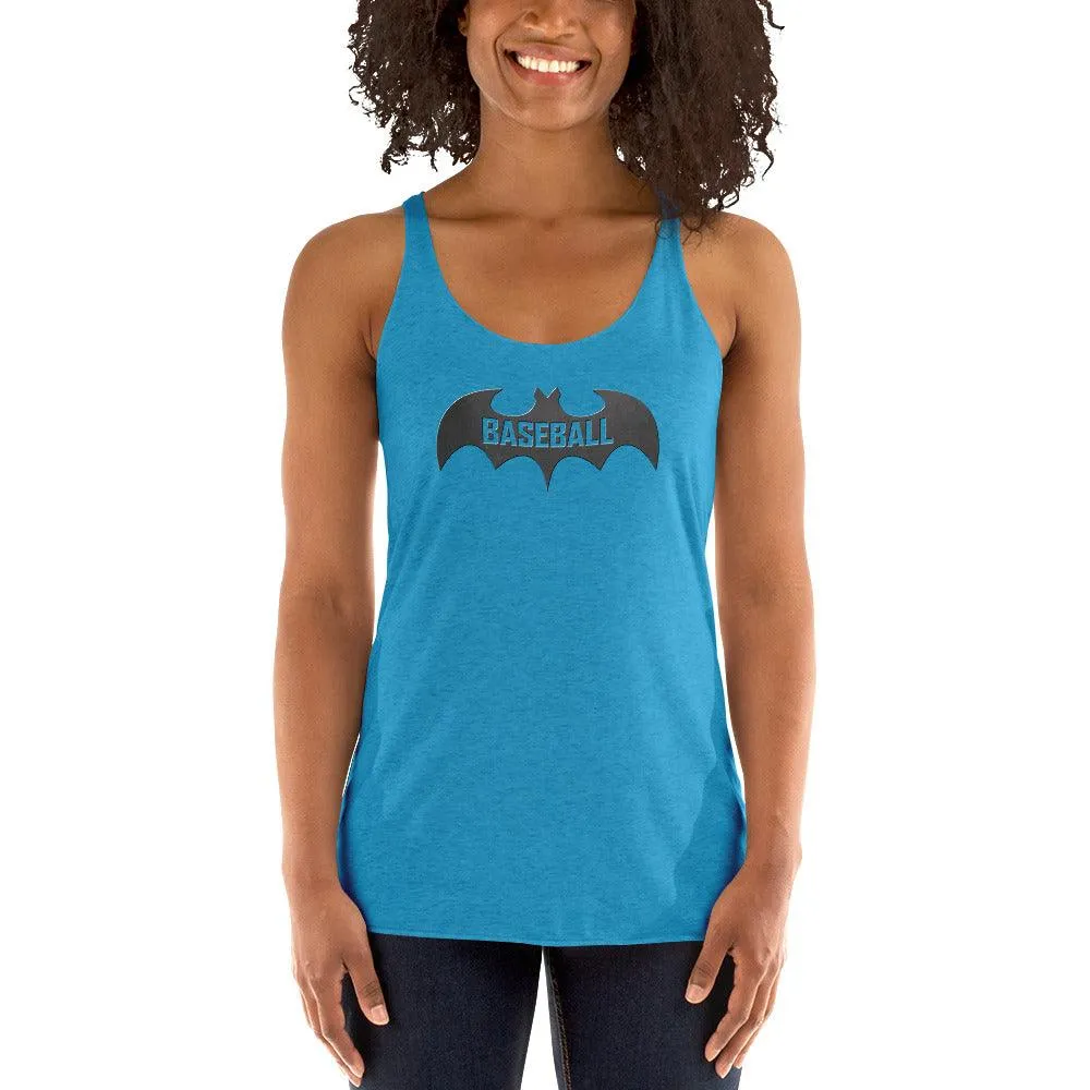 Baseball Bat Women's Racerback Tank