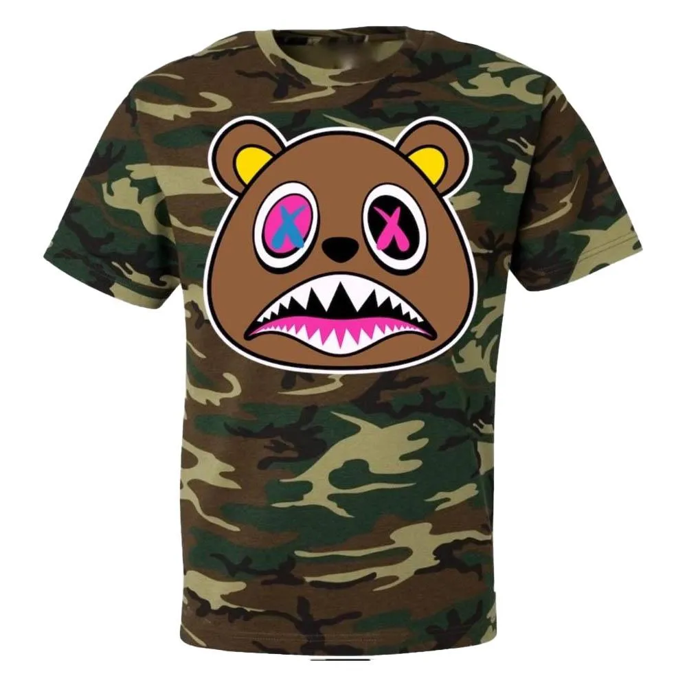 Baws Crazy Baws T-shirt Army Camo