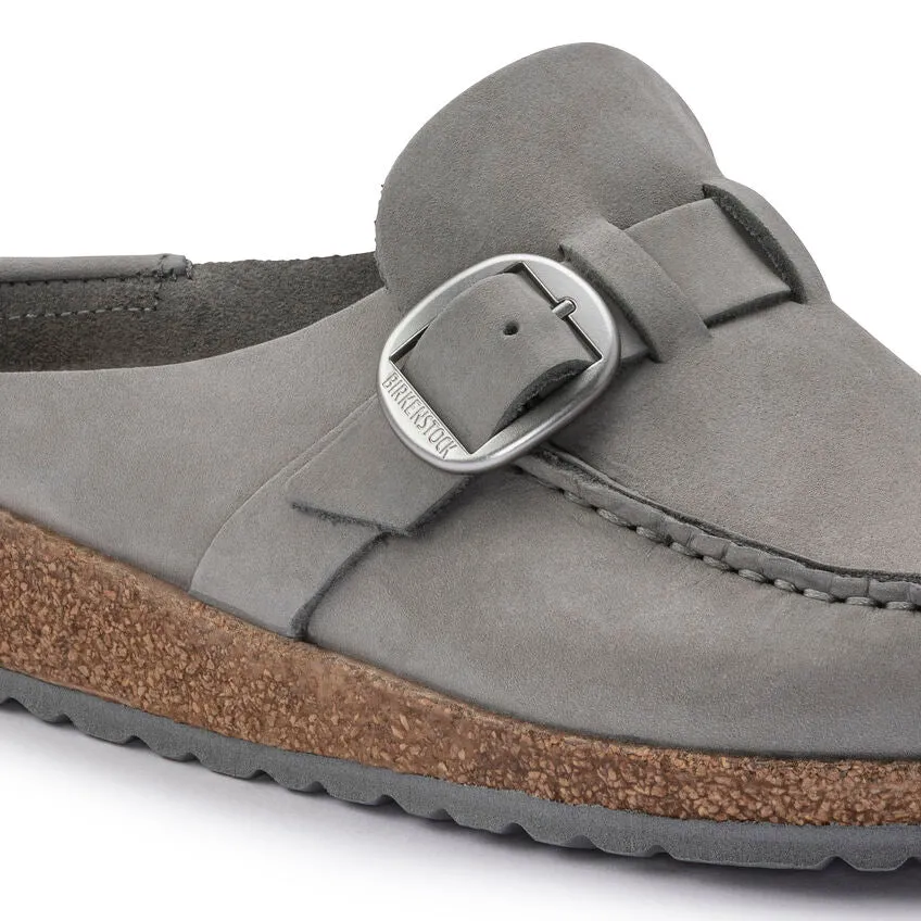 BIRKENSTOCK Buckley Nubuck Leather (Dove Grey)