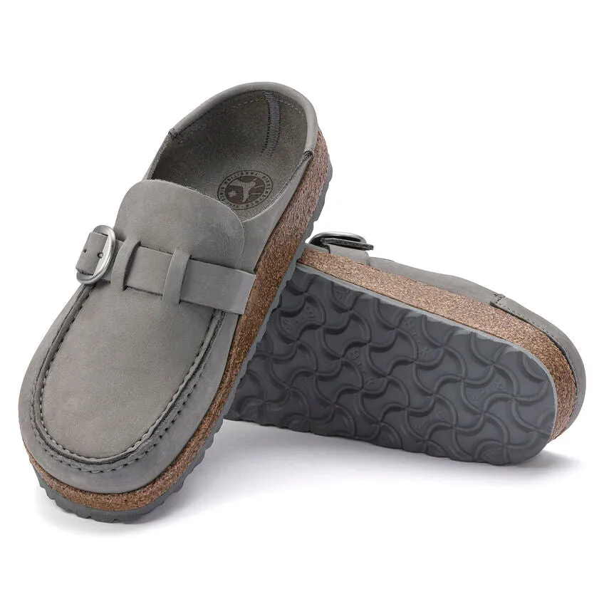 BIRKENSTOCK Buckley Nubuck Leather (Dove Grey)