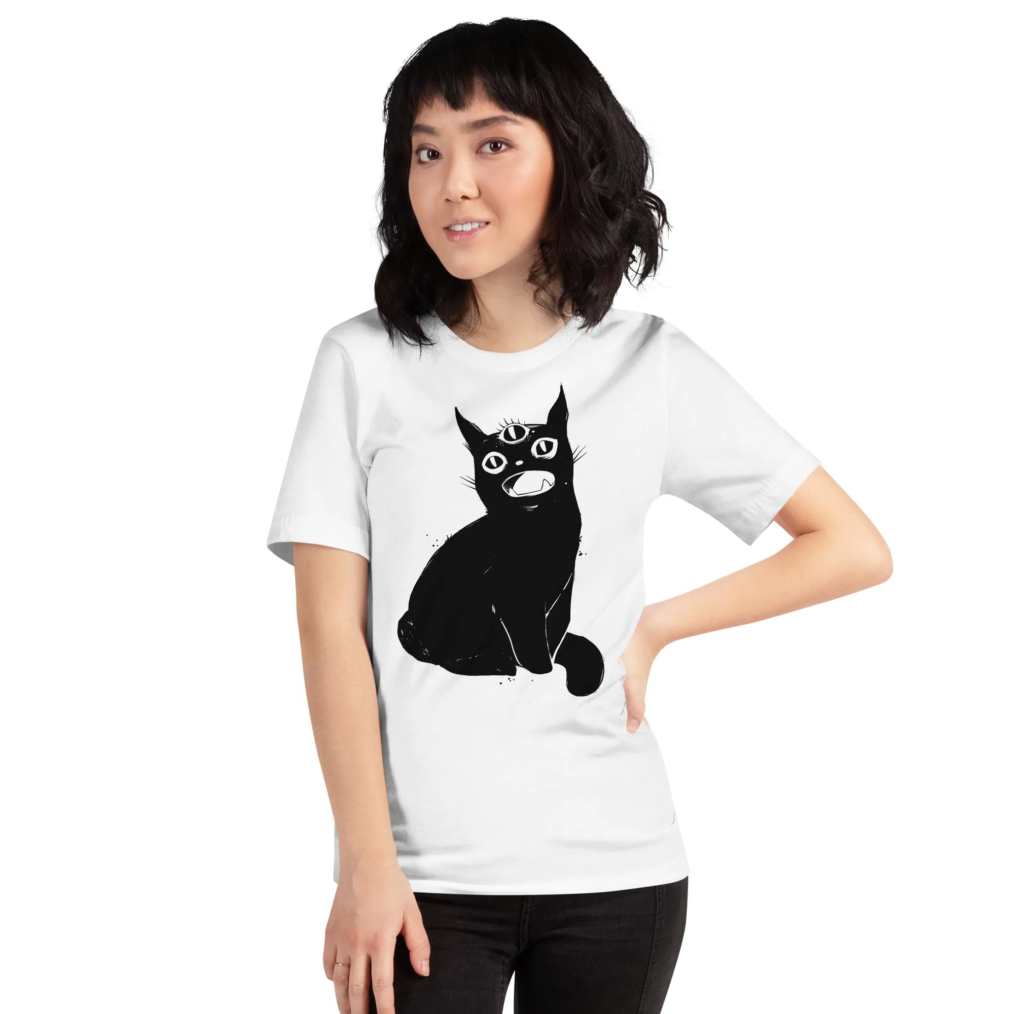 Black Cat, Unisex T-Shirt