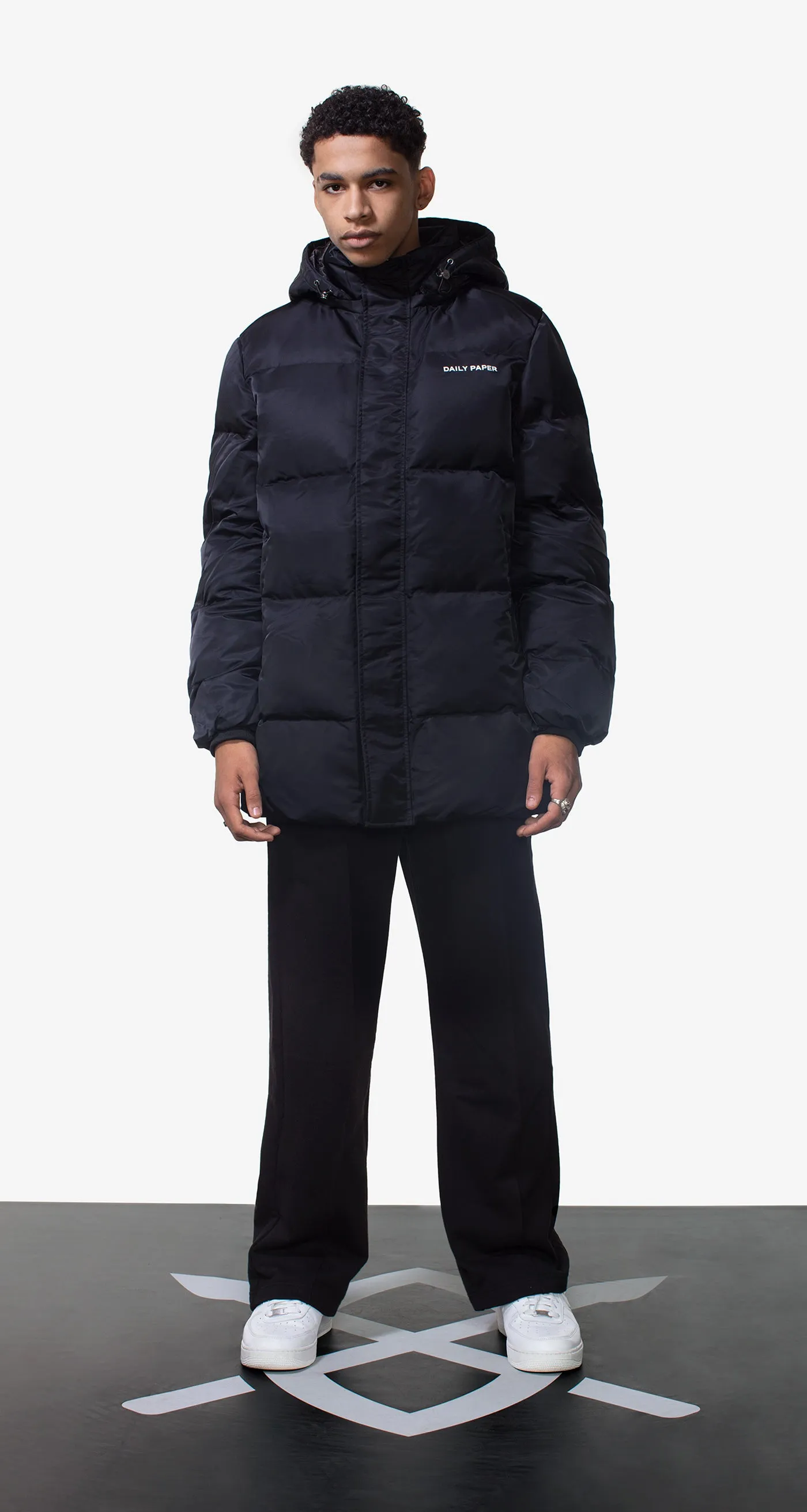 Black Epuffa Mid Jacket