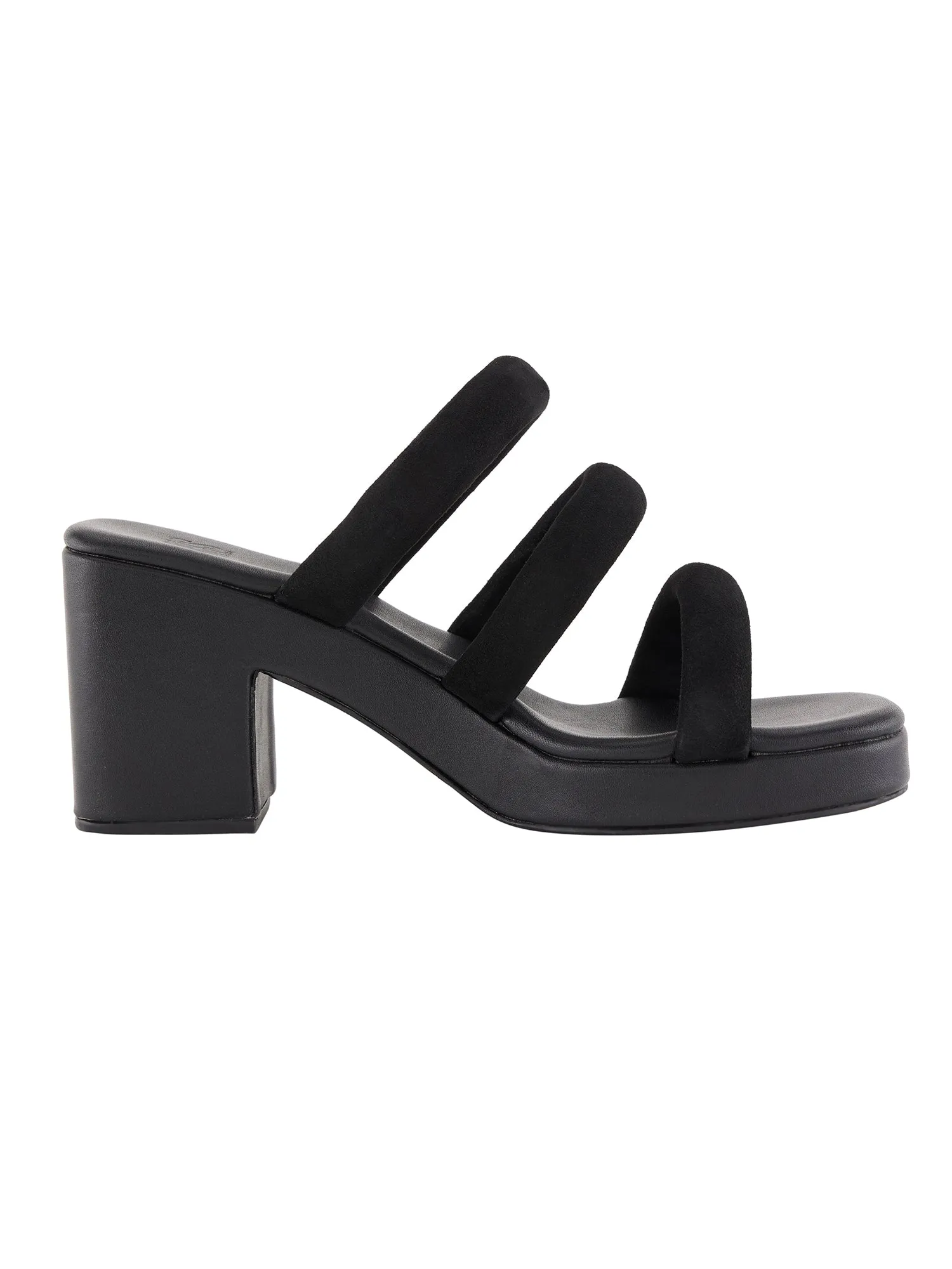 Black Suede Platforms For Women