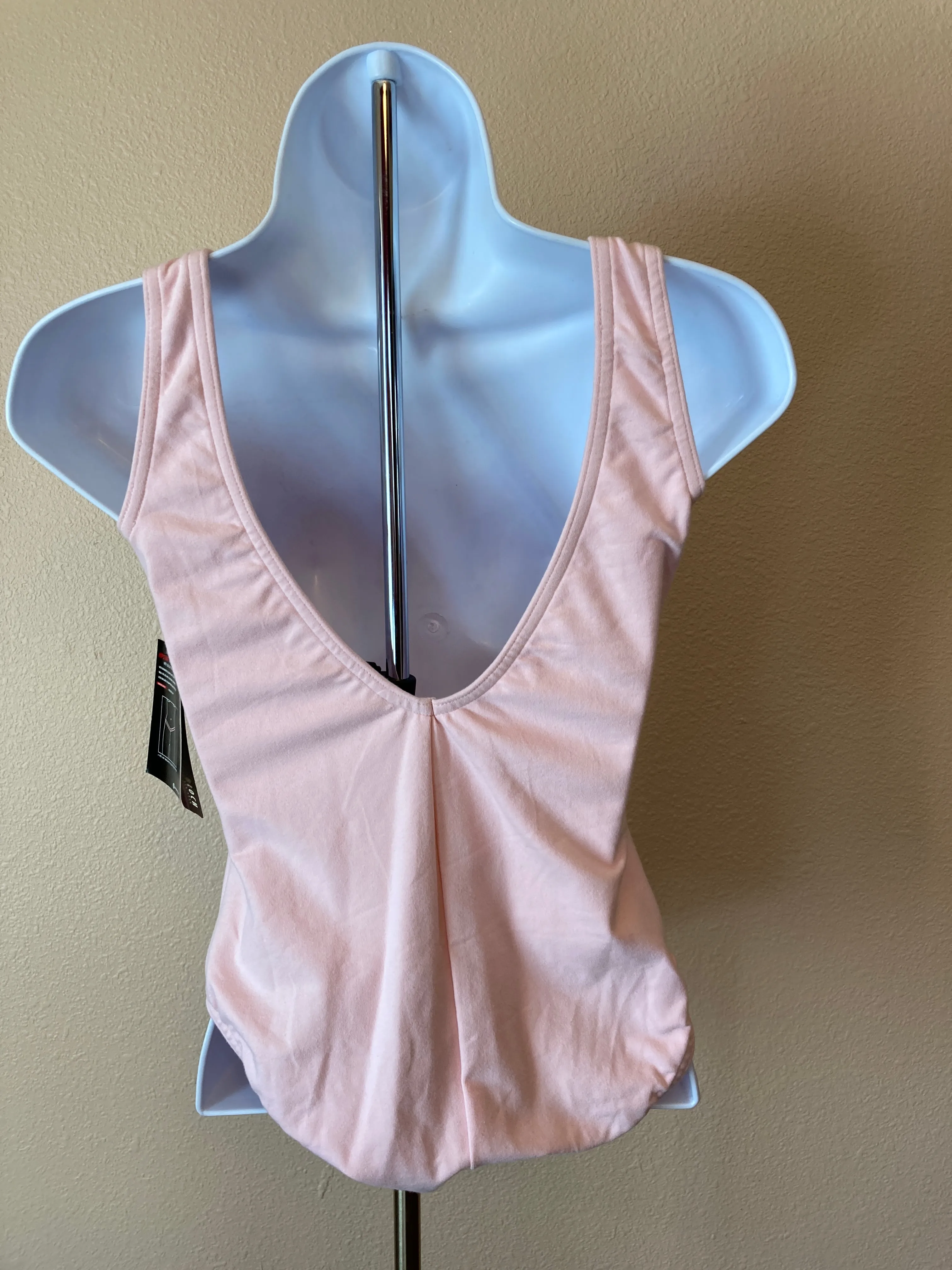 Bloch Tank Pink Darted Ladies Pink Ballet Leotard #L5465