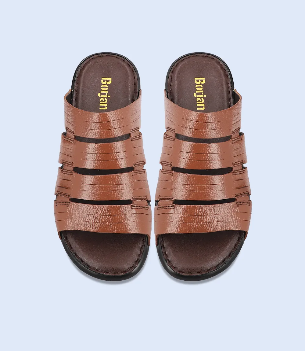 BM4733-TAN-Men Slipper