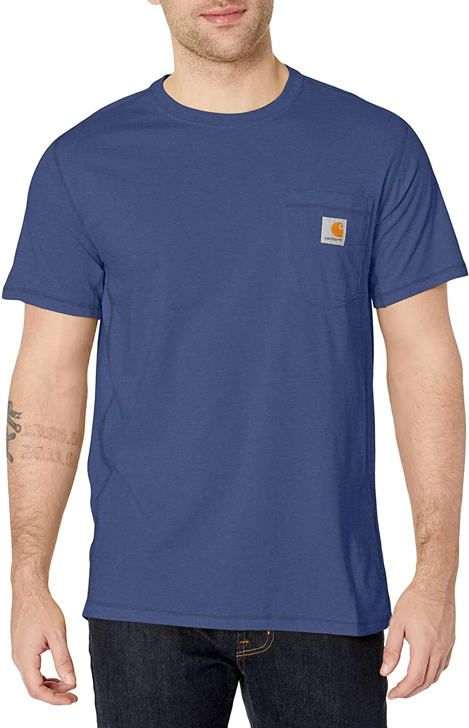 Carhartt Men's Force Relaxed Fit Midweight Short Sleeve Pocket T-Shirt