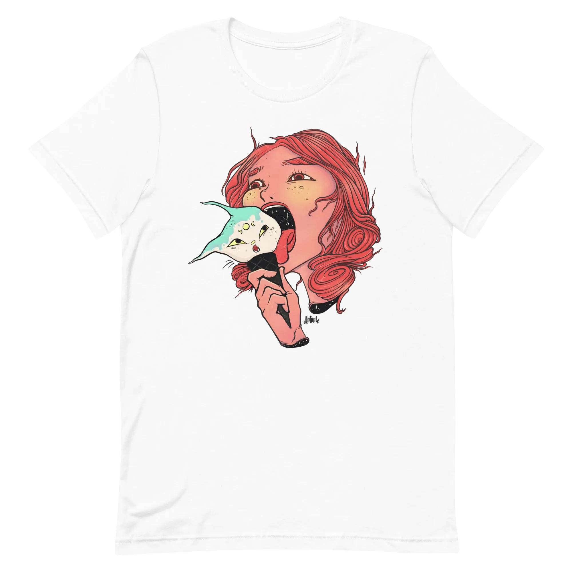 Cat Ice Cream, Unisex T-Shirt