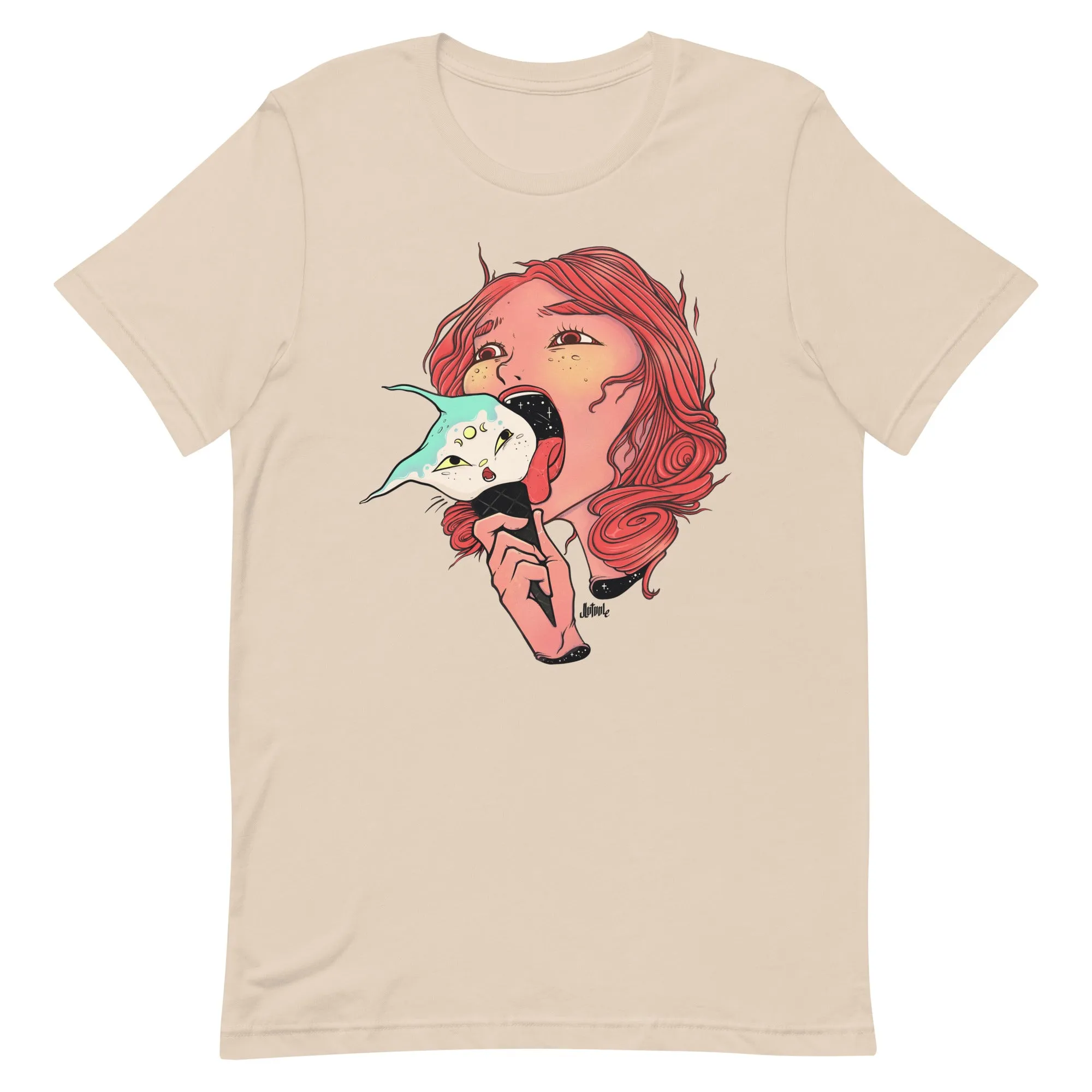 Cat Ice Cream, Unisex T-Shirt