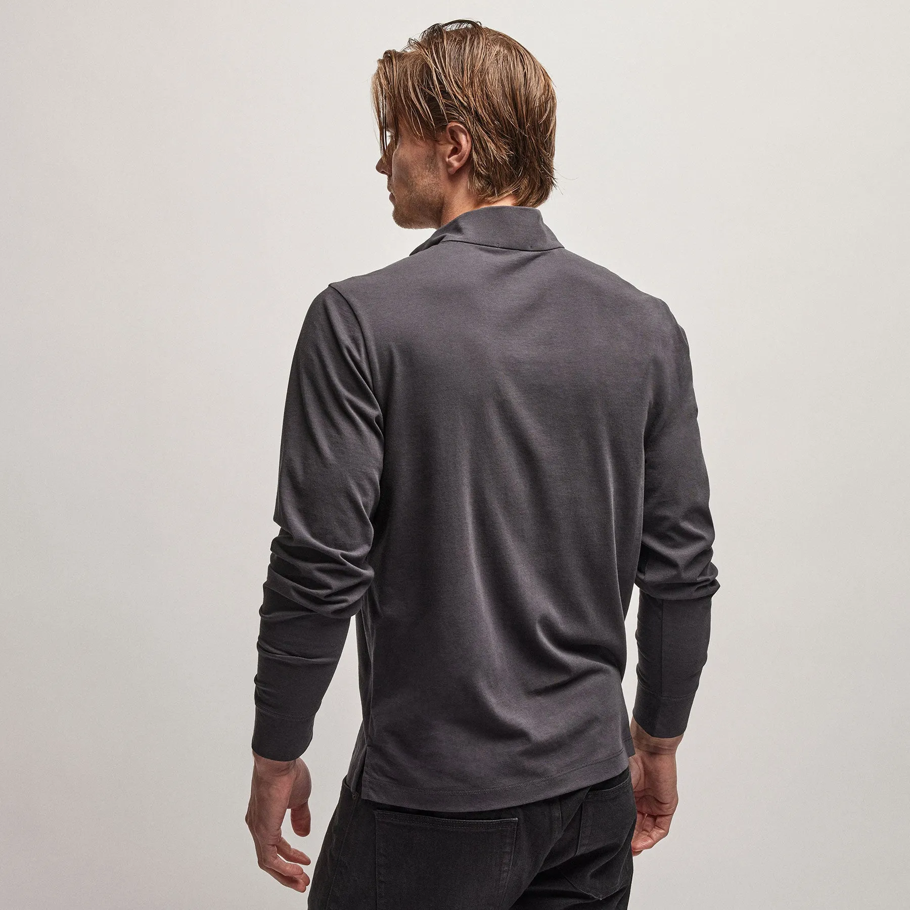 Clean Finish Jersey Half Zip - Magma