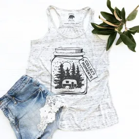 Collect Moments RV / Camper Mason Jar flowy racerback tank tops