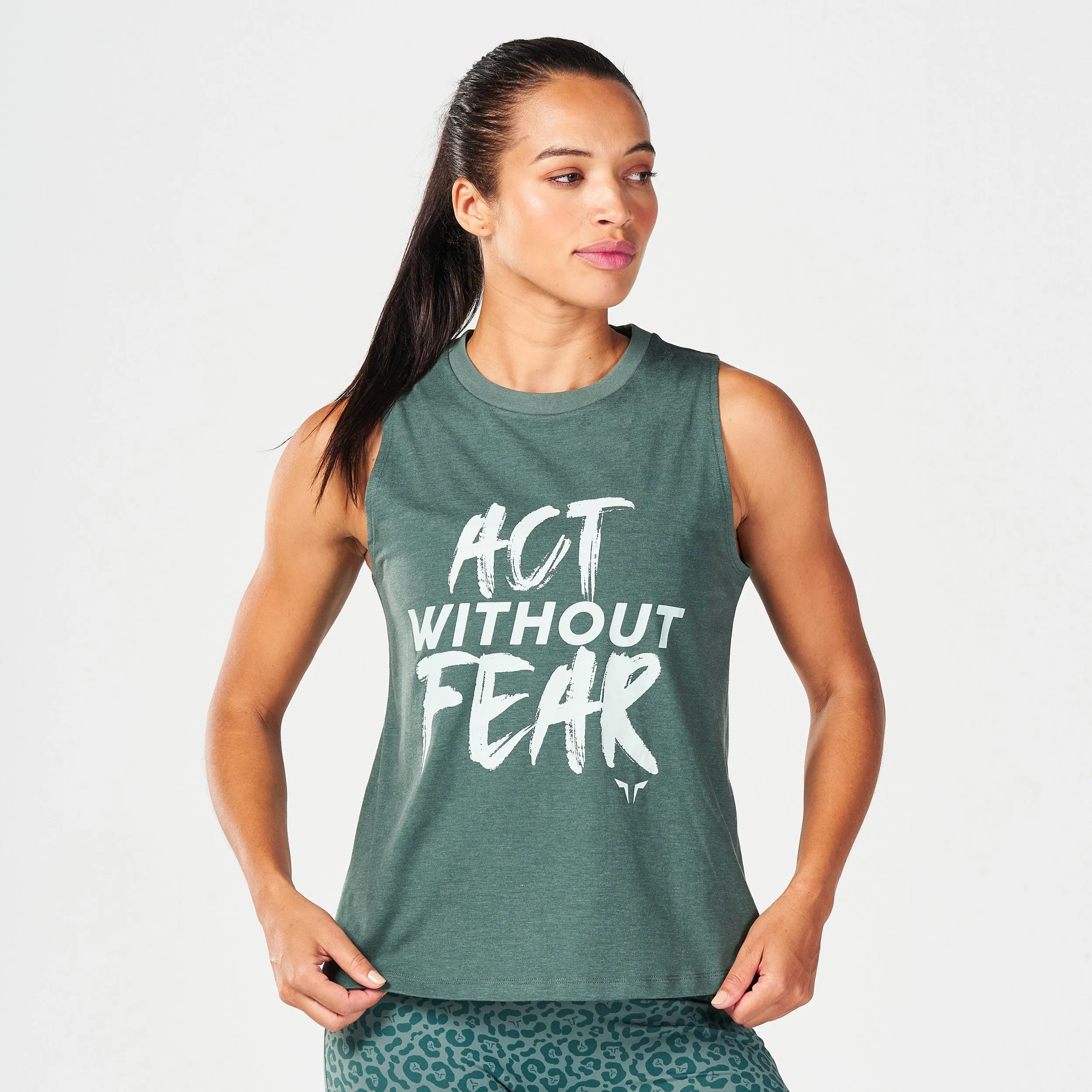 Core Belief Tank Top - Dark Forest Marl