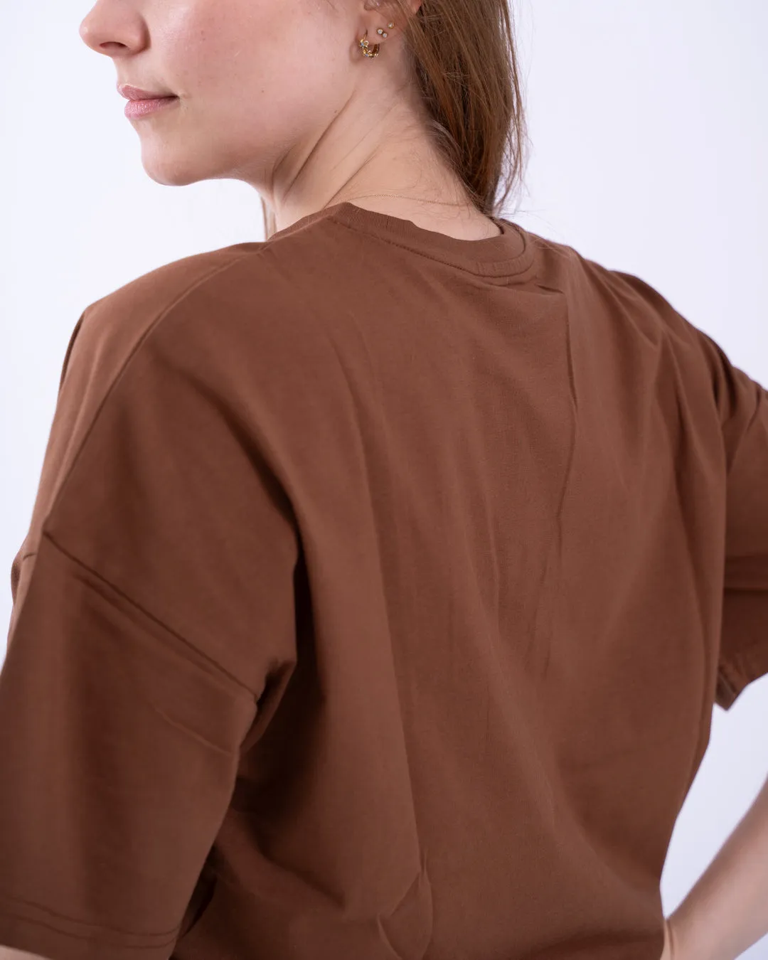 Core OverSized T-shirt - Brown