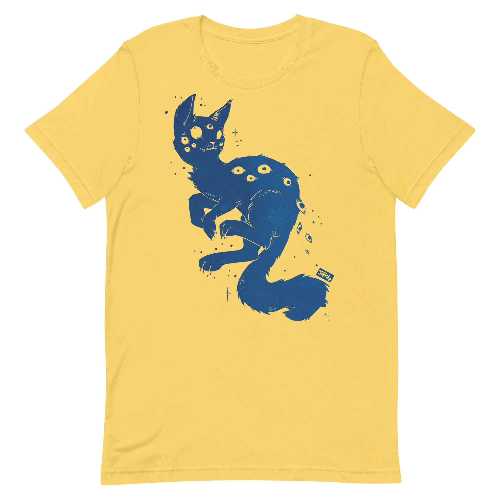 Creepy Cute Cat, Unisex T-Shirt