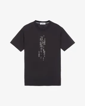 Digital One-Print T-Shirt Black