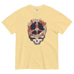 Grateful Dead | Pigment Dye Oversize Cotton Tee | Flowers in Her Hair