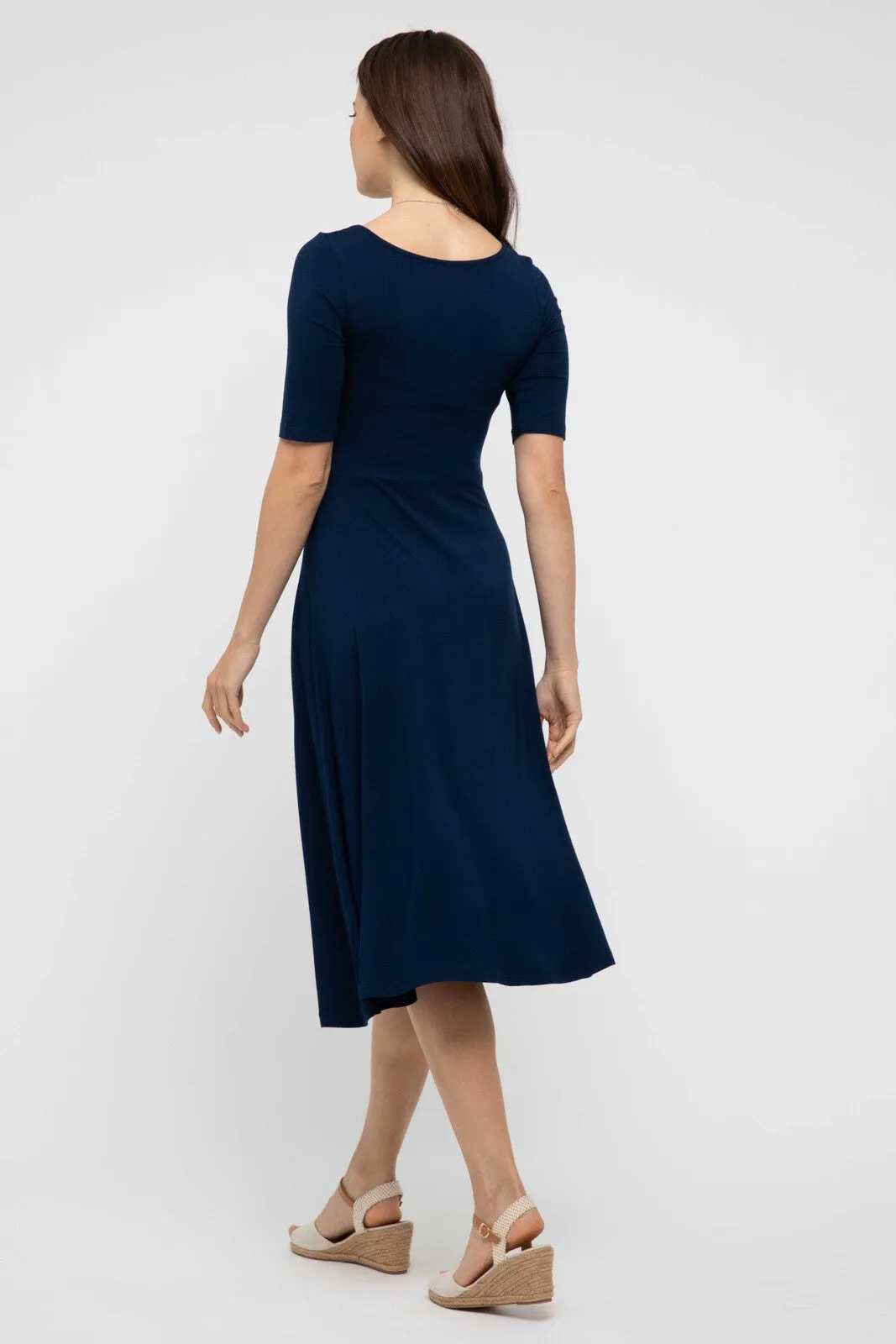 Harmony Dress - Navy