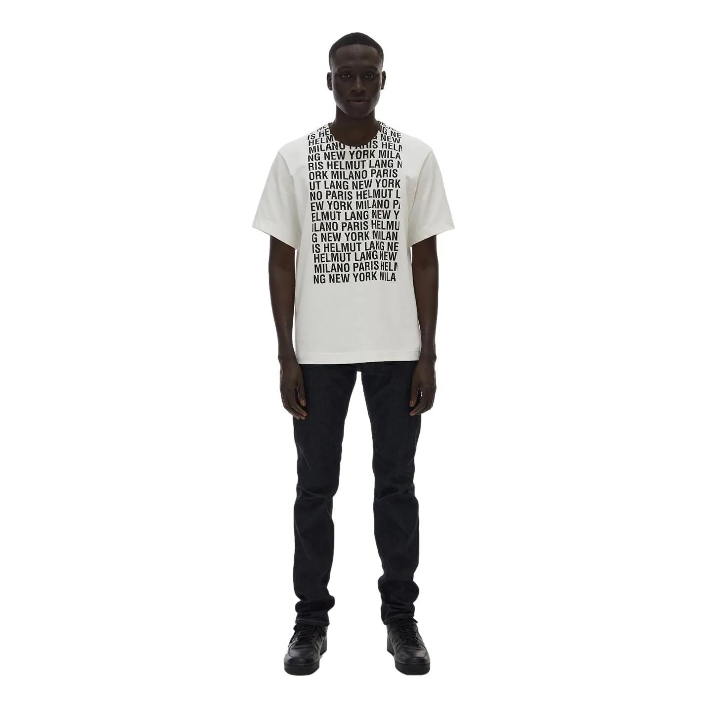 HELMUT LANG BOX LOGO T-SHIRT