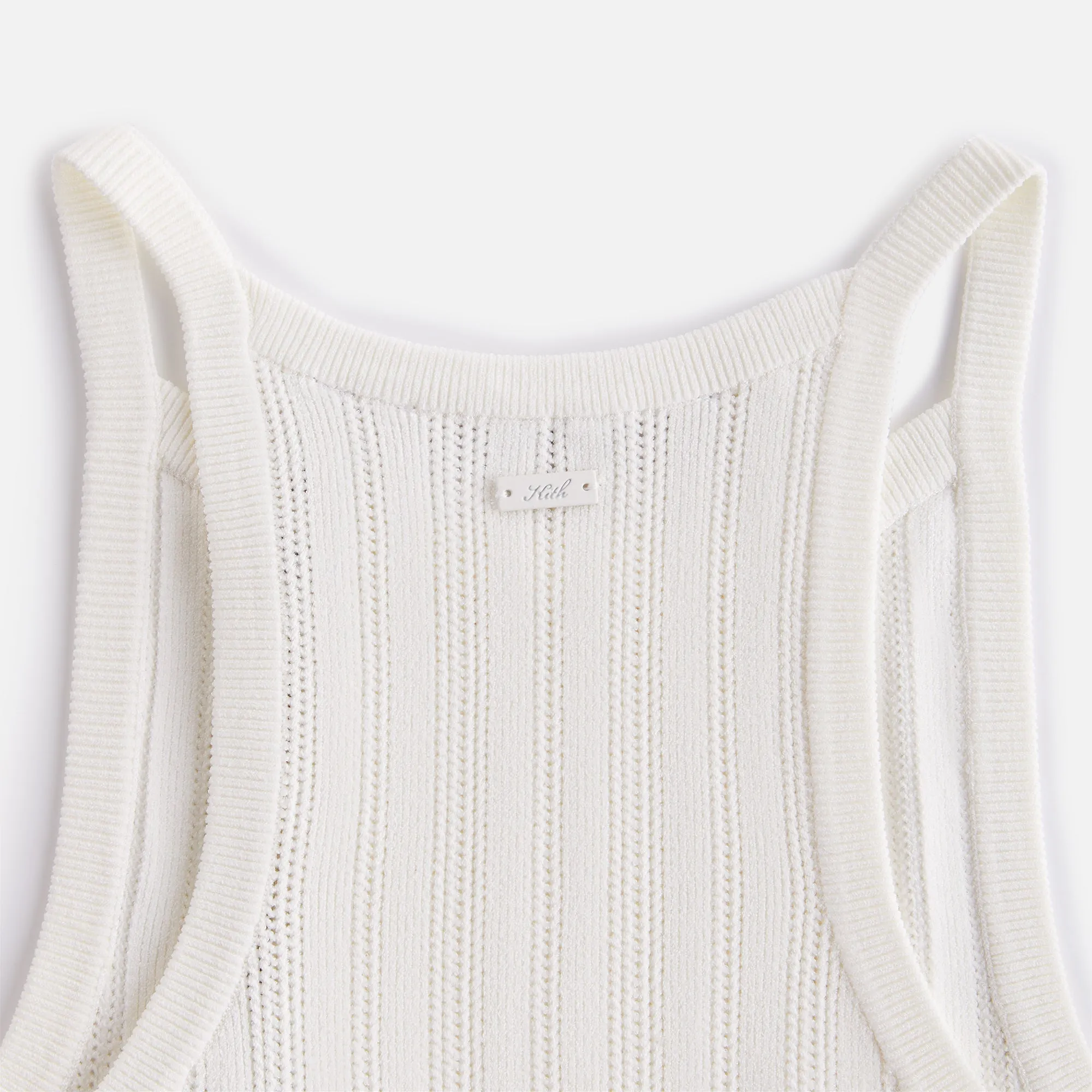 Kith Women Lynne Pointelle Knit Tank - Nano