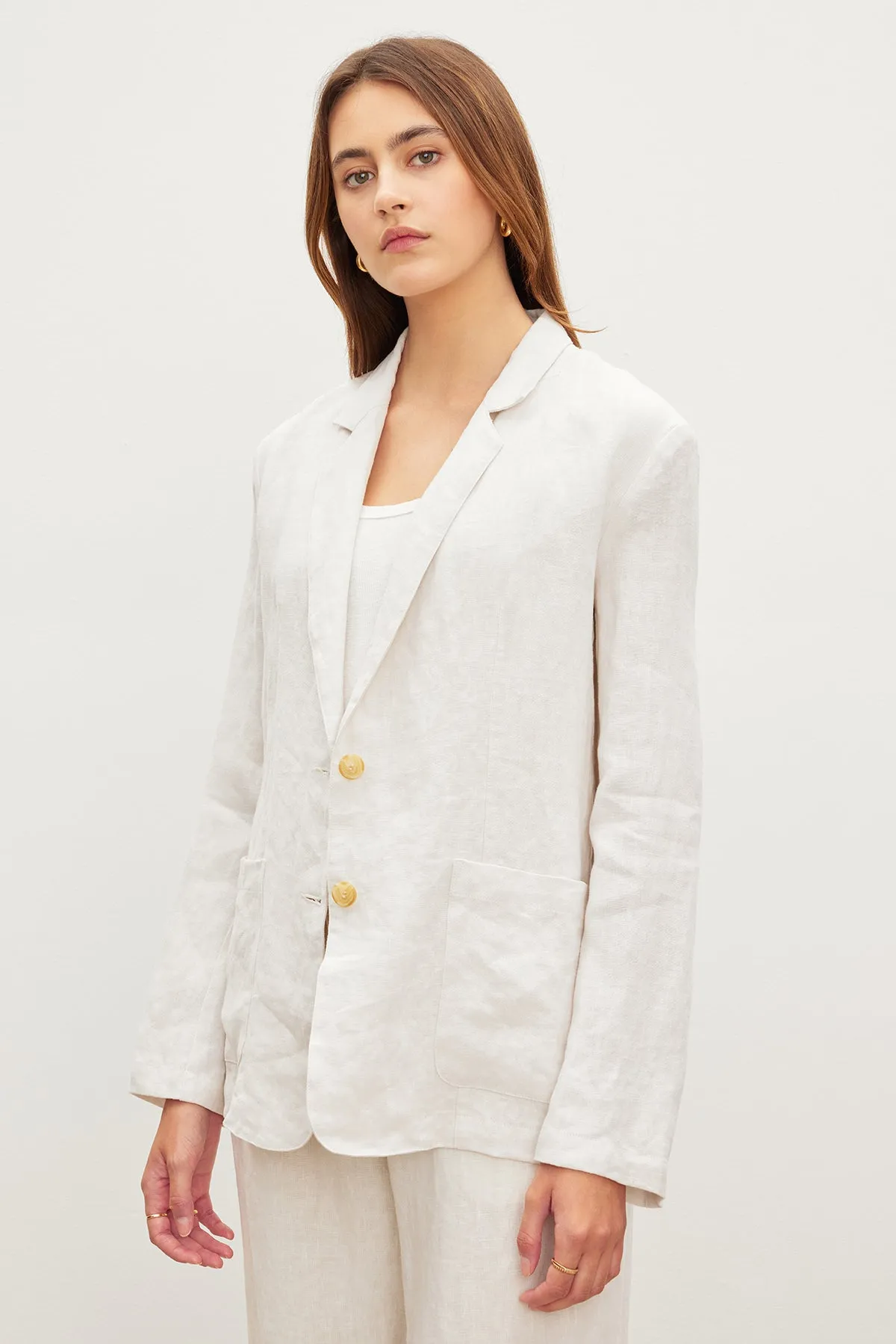 LENNY HEAVY LINEN BLAZER