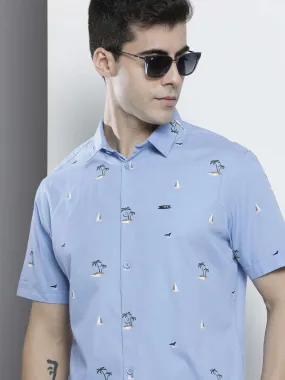 Men Abstract Printed Shirt