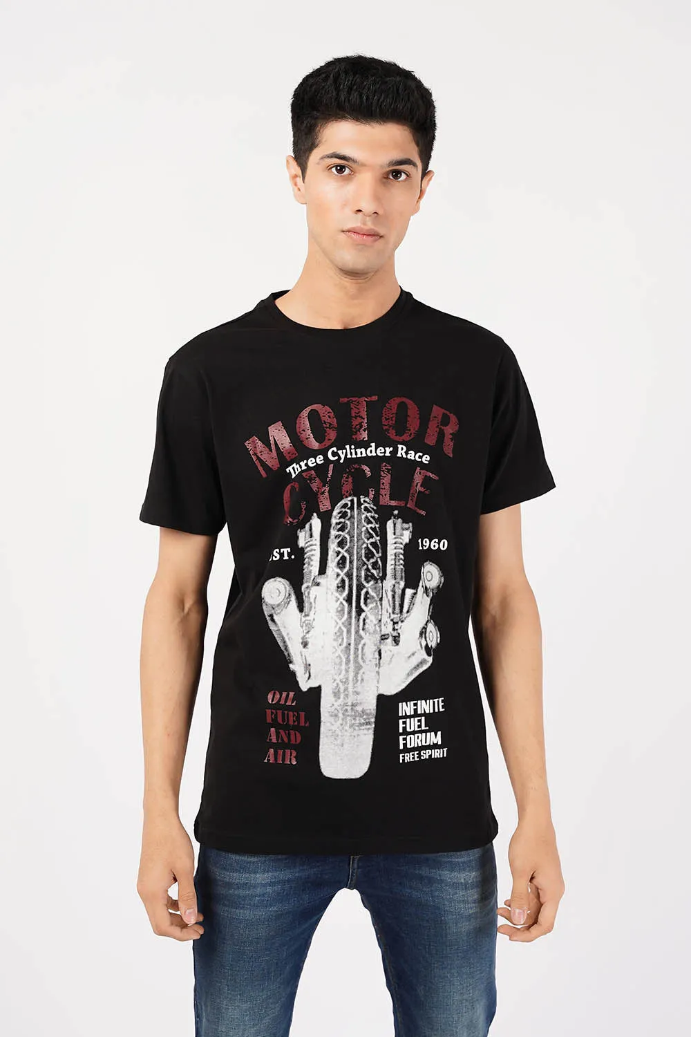 Men's Short Sleeves Graphics Tee