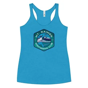 Mount Rainier Sightseeing Women's Racerback Tank