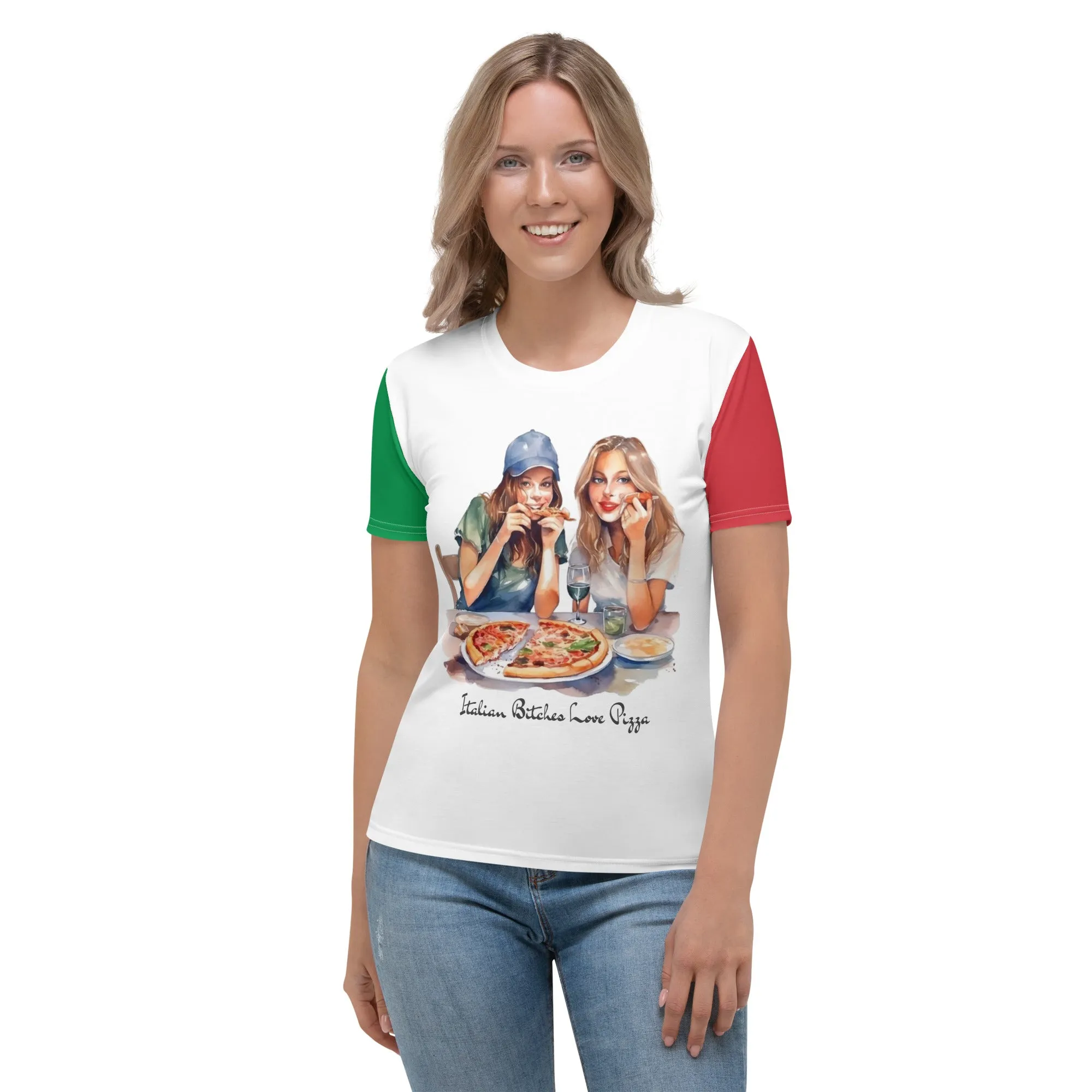 Pizza Lover Gift Women's T-shirt For Italy Lover