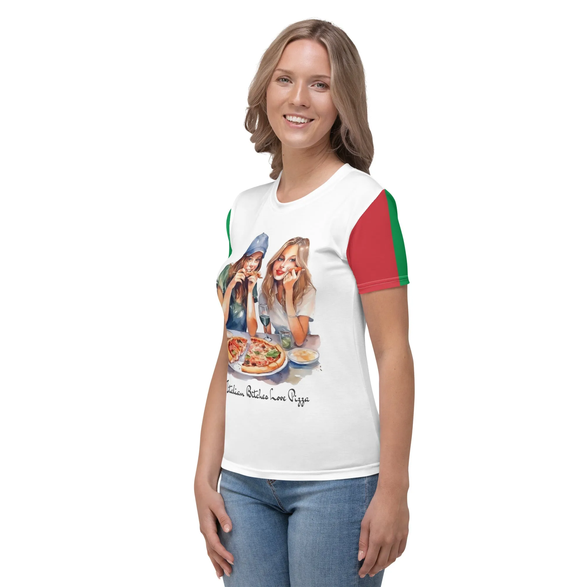 Pizza Lover Gift Women's T-shirt For Italy Lover