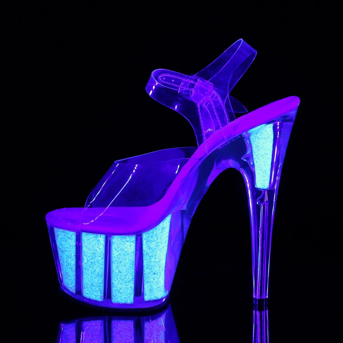 Pleaser Adore-708UVG Sandals