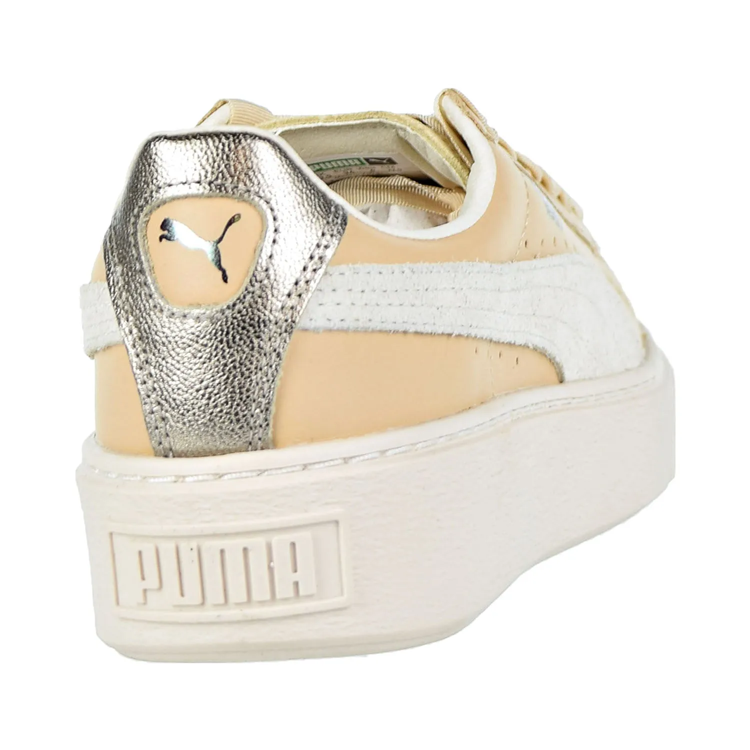 Puma Platform Up Women's Shoes Natural Vachetta/Birch