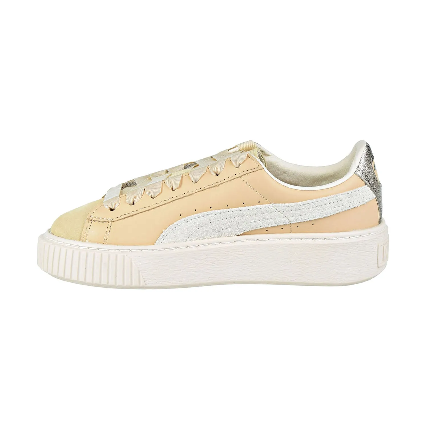 Puma Platform Up Women's Shoes Natural Vachetta/Birch