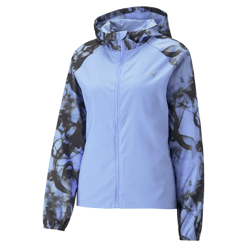 Puma Womens RUN AOP FAVORITE WOVEN JACKET SS23