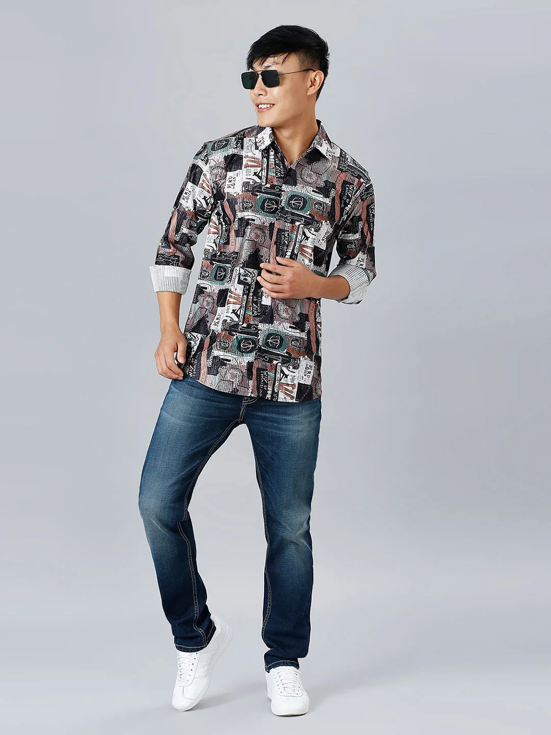 Rome Printed Men's Shirt