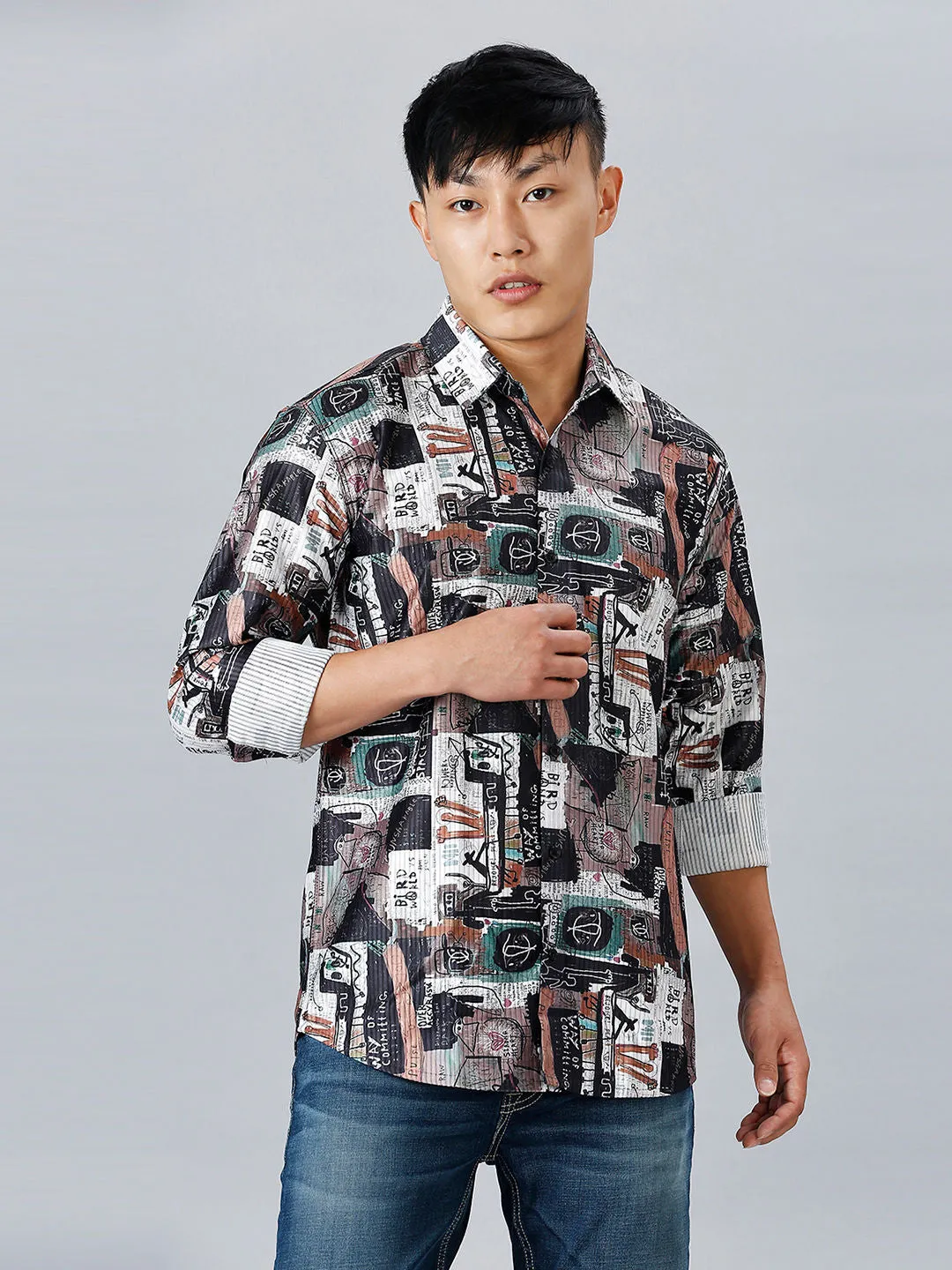 Rome Printed Men's Shirt