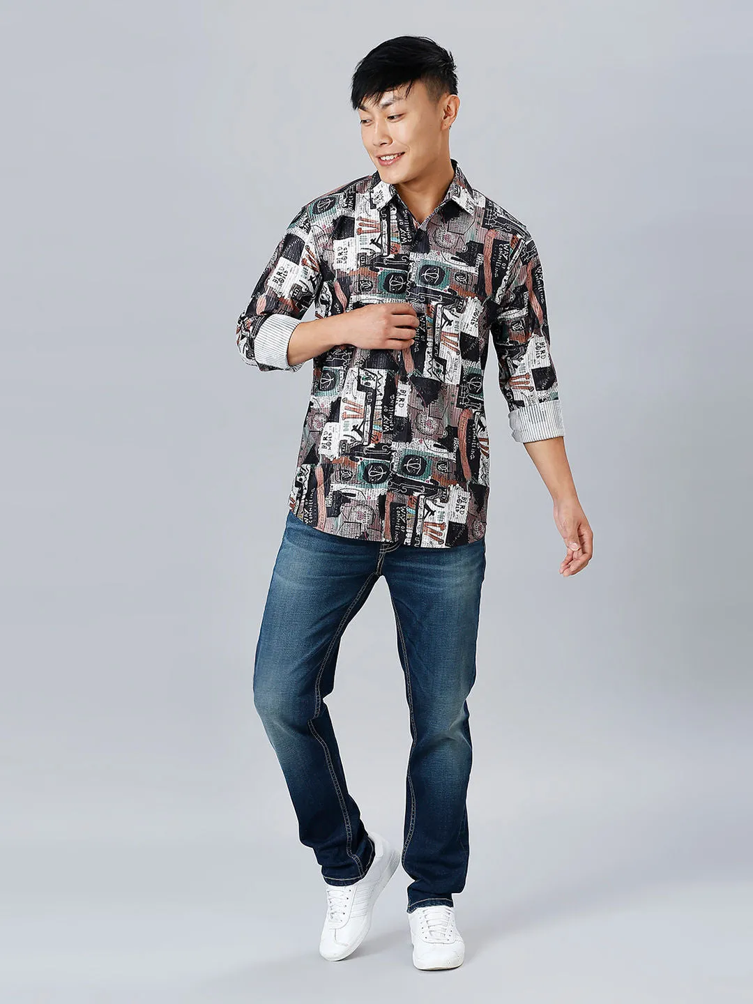 Rome Printed Men's Shirt